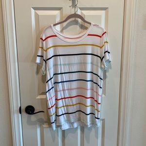 Torrid Mutli-Colored Stripe Top *Size 0/L*
